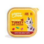 Edgard Cooper Cat pate chicken turkey vådfoder til katte