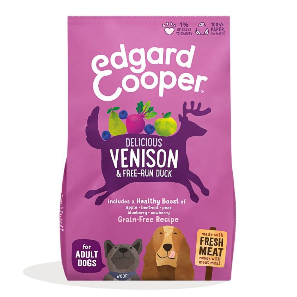 Edgard Cooper Adult Venison/Free Run Duck 12 kg.