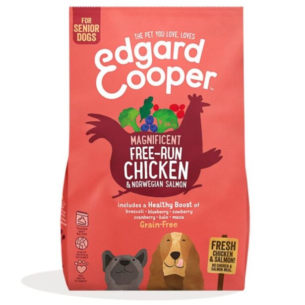 Edgard Cooper Senior Chicken Salmon 12 kg hundefoder