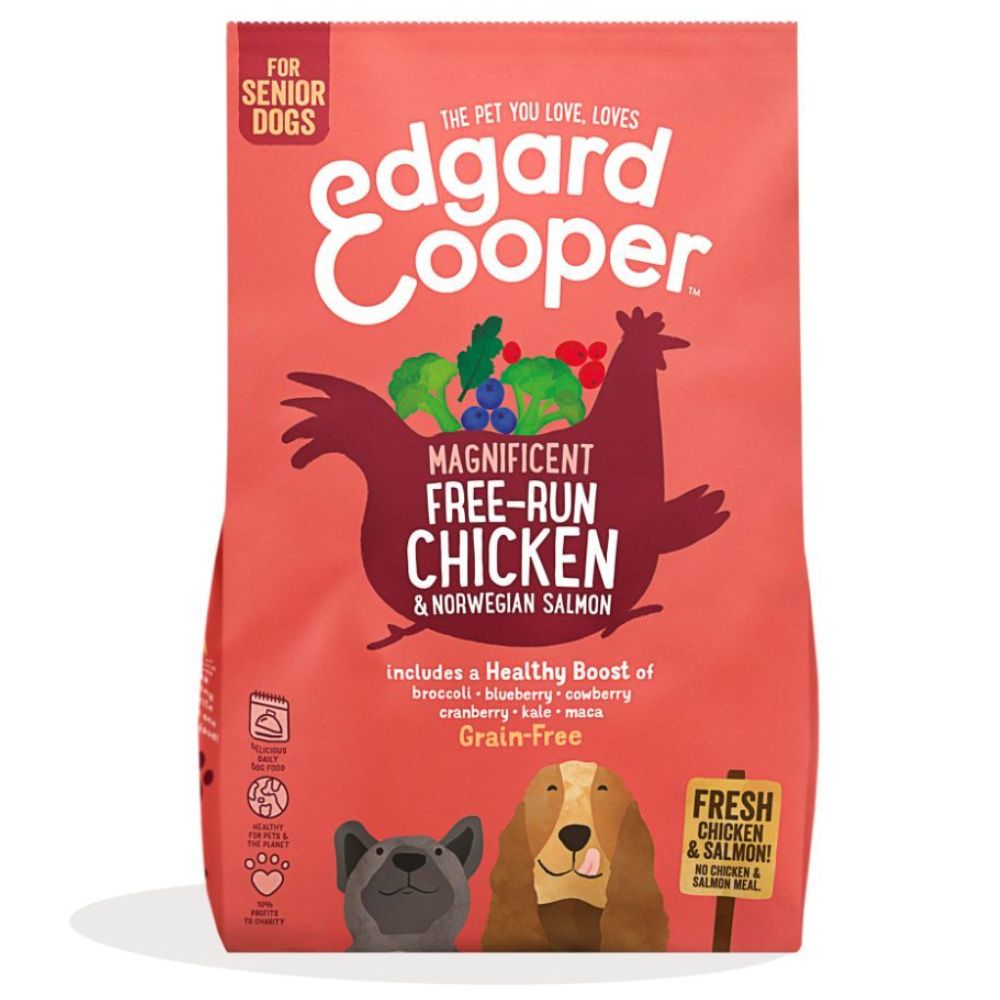 Edgard Cooper Senior Chicken/Salmon 12 kg.