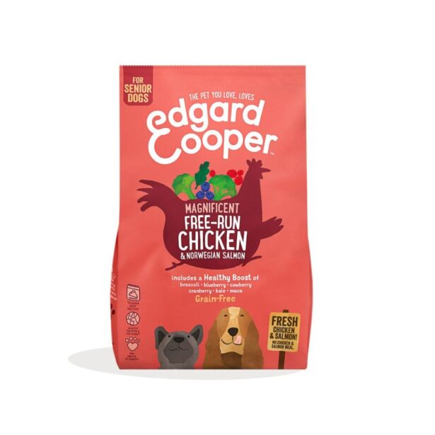 Edgard Cooper Senior Chicken Salmon 2,5 kg hundefoder