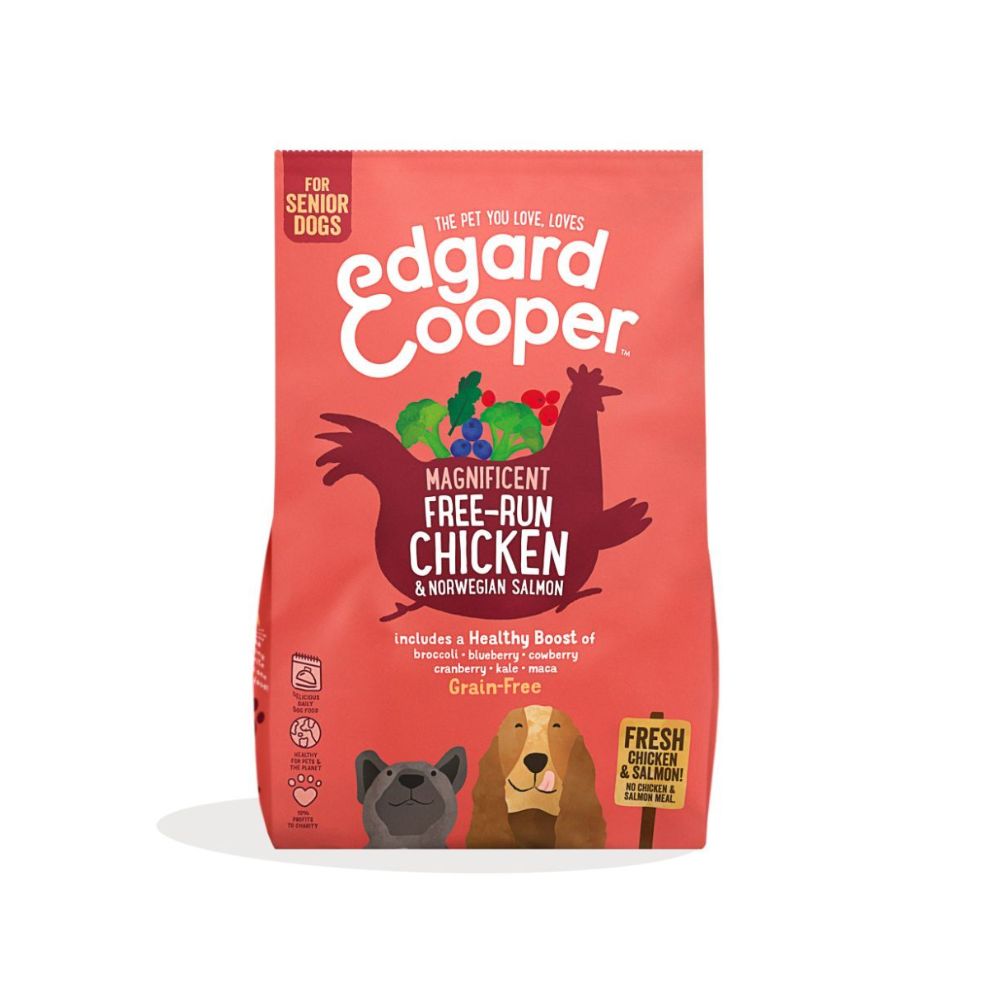 Edgard Cooper Senior Chicken/Salmon 2,5 kg.