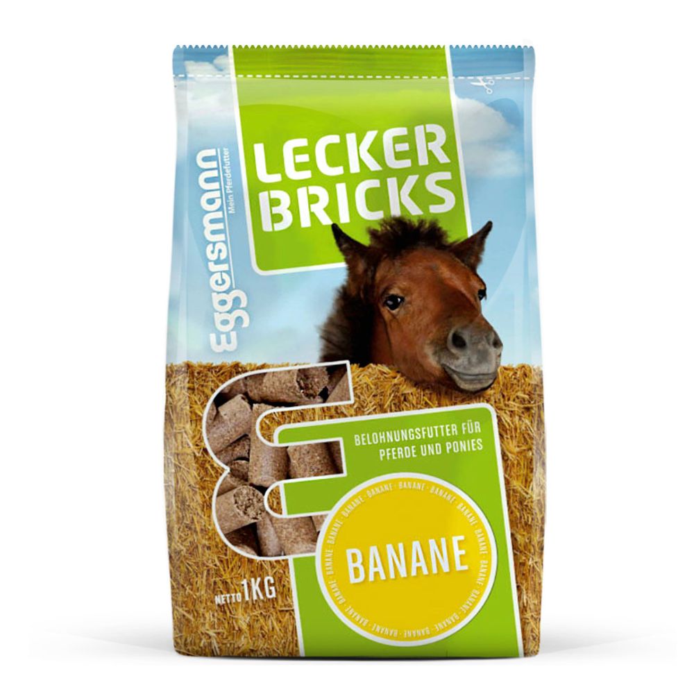 Lecker Bricks Banan 1 kg