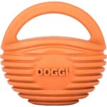 DOGGI bold str L orange aktivitetslegetøj til hunde