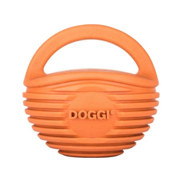 DOGGI bold str S orange aktivitetslegetøj til hunde