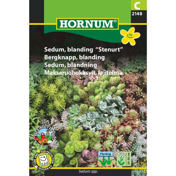 Sedum blanding stenurt 2148 hornum frø