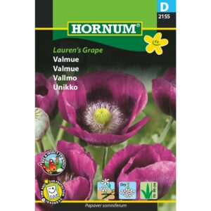 Valmue Laurens grape 2155 hornum frø