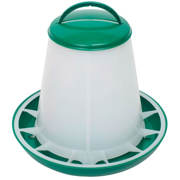 Fodertårn grøn med låg 1 kg