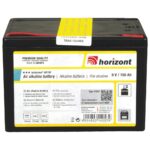 Horizont hegnsbatteri 9V 150Ah alkaline