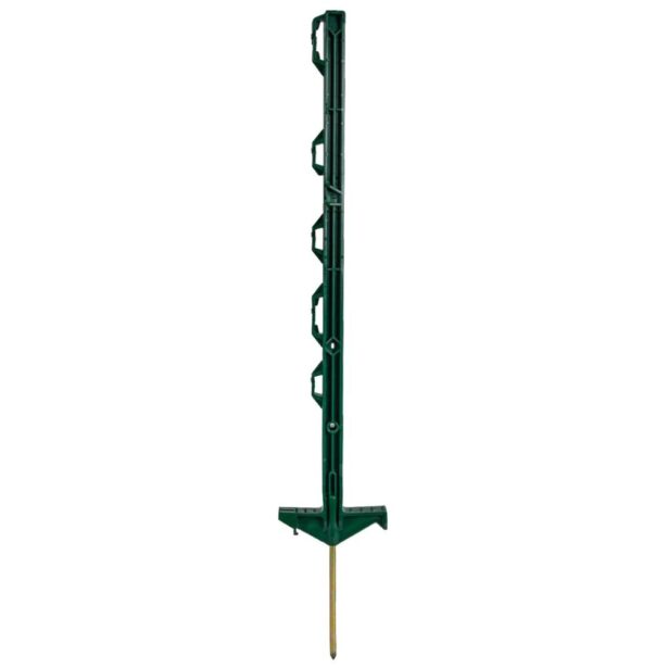 Horizont hegnspæl plast 71 cm grøn 5 stk