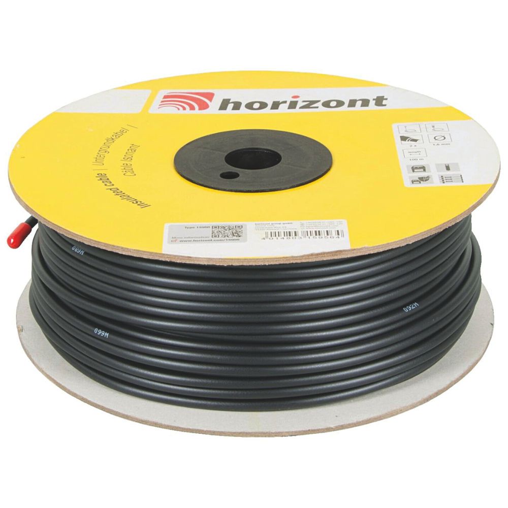 Horizont Jordkabel Isol. 1,6 Mm 100 M