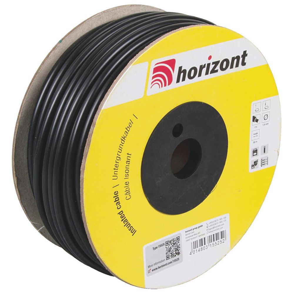 Horizont Jordkabel Isol. 1,6 Mm 50 M