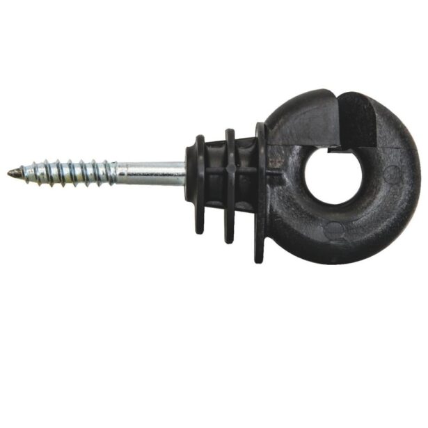 Horizont ringisolator kort skrue sort
