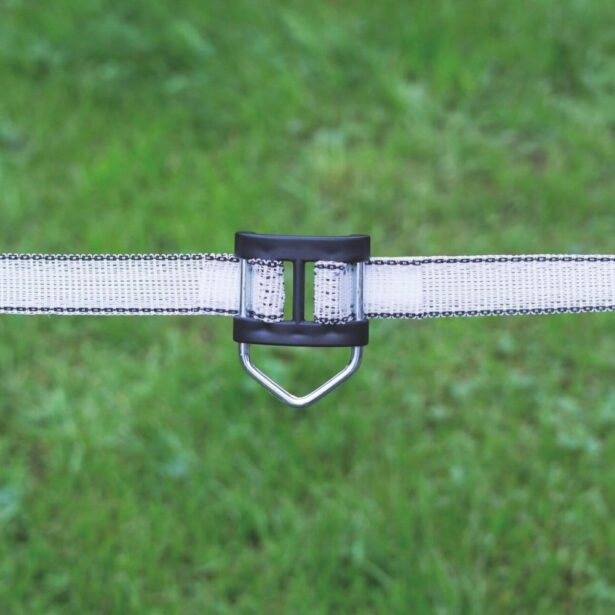 Horizont samler til fladbånd plast 20 mm