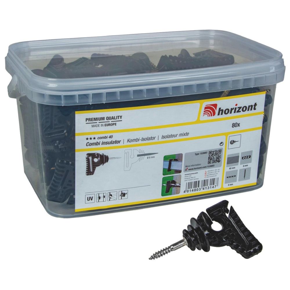 Horizont Isolator Kombi Med Skrue 80Stk