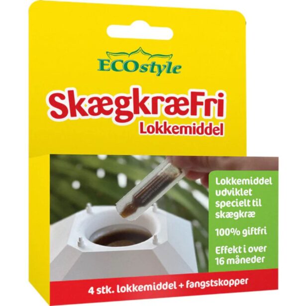 EcoStyle SkægkræFri lokkemiddel + fangstkopper