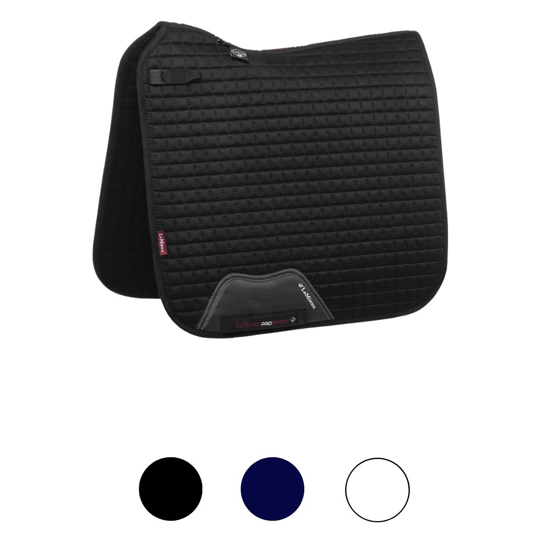 LeMieux Dressurunderlag - 17" Dressur, Navy