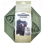 Nordic Paws slikkemåtte 2i1 grøn