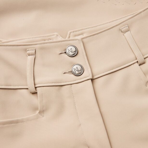 Kingsland Classic Kira ridebukser beige detalje