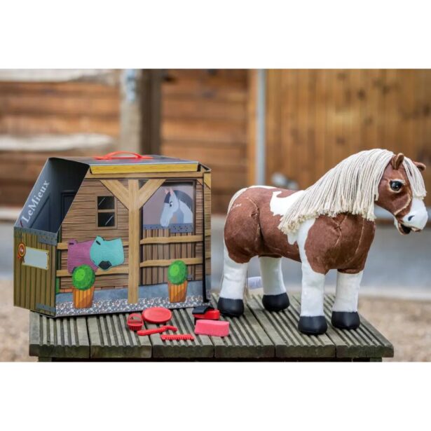 LeMieux Toy Pony Flash brunbroget med lys man og hale