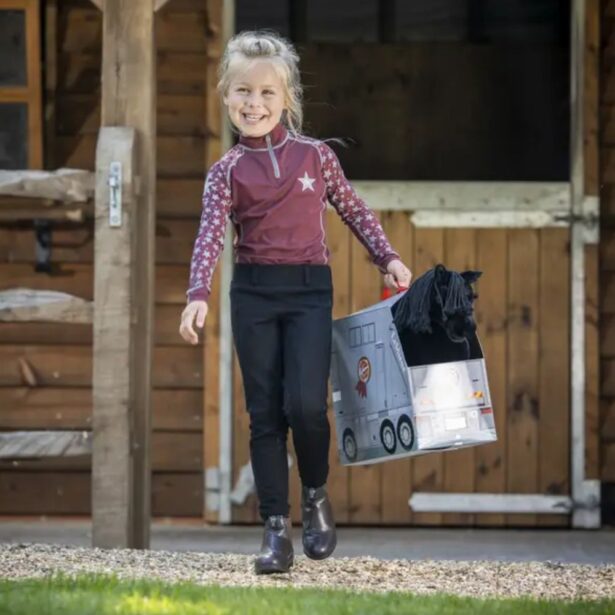LeMieux Toy Pony Skye sort legetøjshest