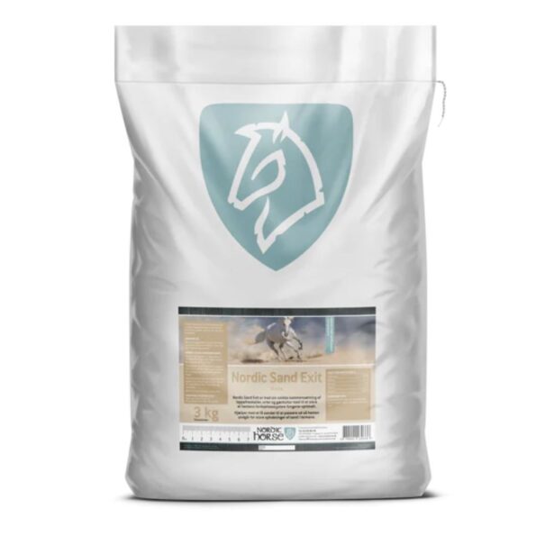 Nordic Horse Sand Exit sticks 3 kg loppefrøskaller i godbid