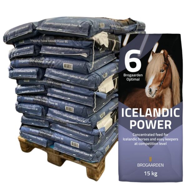 Brogaarden Optimal 6 Icelandic Power hel palle leveret