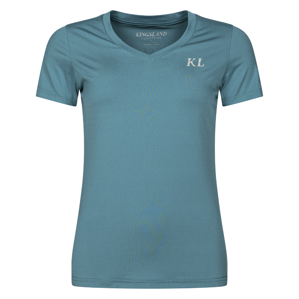 Kingsland T-shirt m V hals - Small