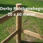 Derby ridebanehegn 20 x 60 meter