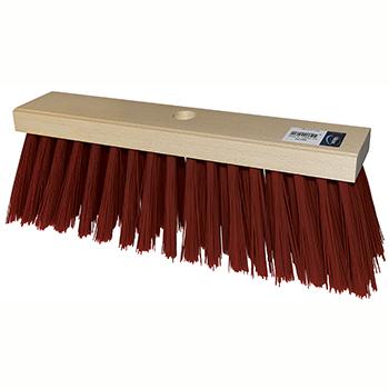 Gadekost m. rød nylon - 35 cm.