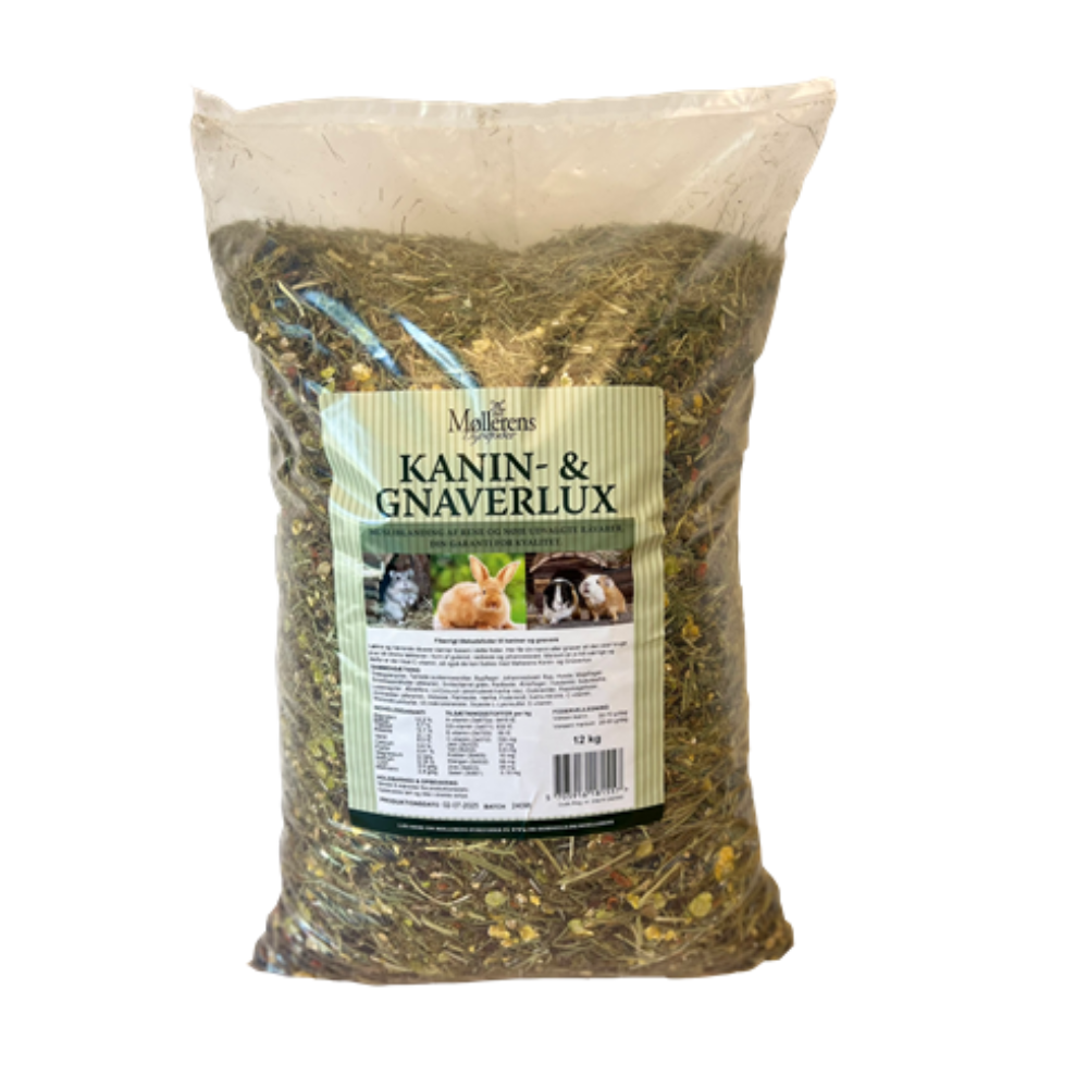 Møllerens Kanin og GnaverLux - 12 kg.