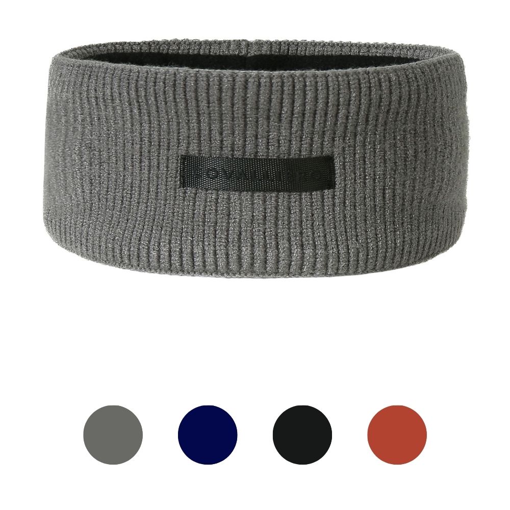 Covalliero AW25 Pandebånd strik - Grå