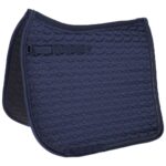 Covalliero AW25 underlag med glitter blå dressur