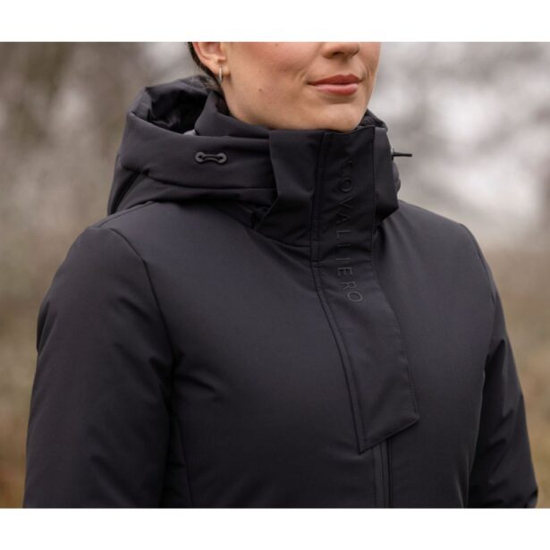 Covalliero AW25 Vinterfrakke sort