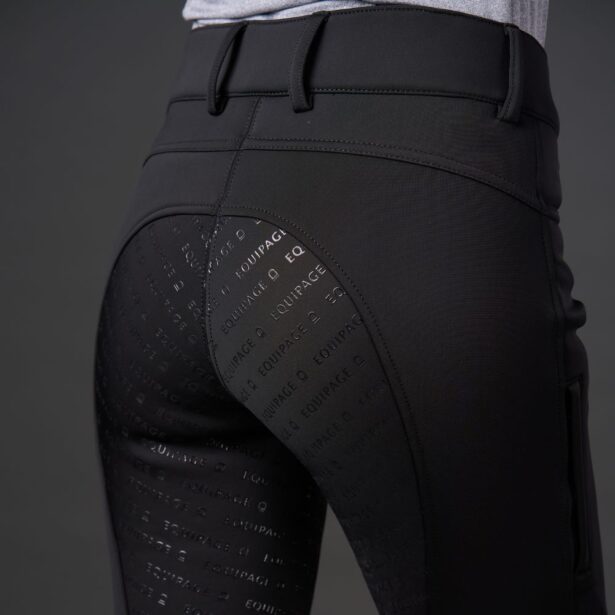EQ Janet softshell bukser AW25 ridebukser sort