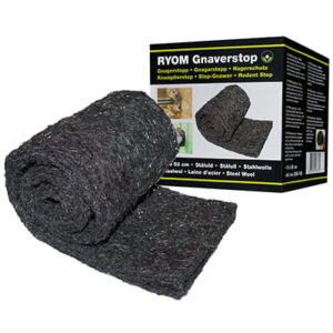 Gnaverstop ståluld 10x50 cm