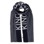 Kingsland AW25 Marion halstørklæde navy grå