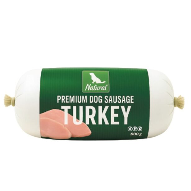 Natural Premium Pølse kalkun 800 gram