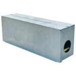 Tunnelbox mus m 2 smækfælder