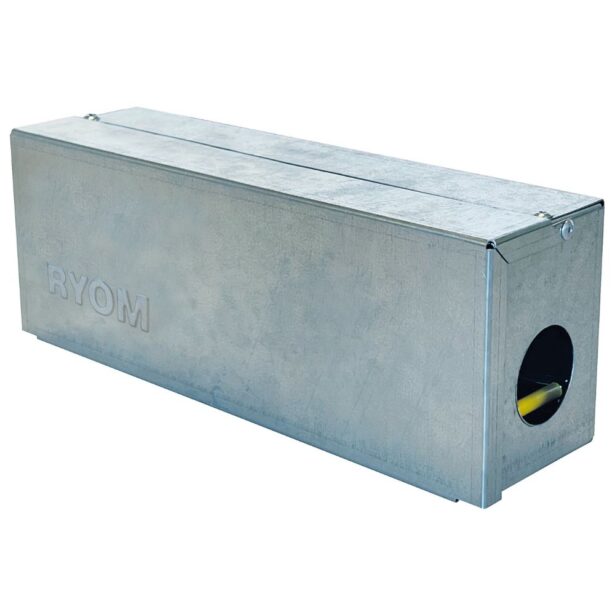 Tunnelbox mus m 2 smækfælder