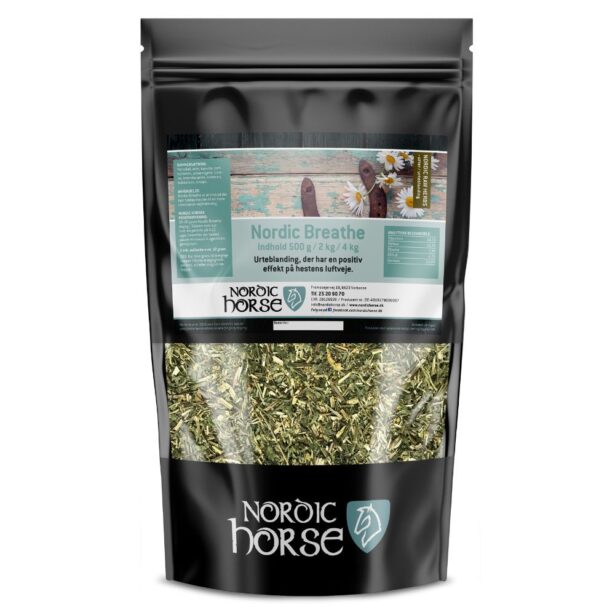 Nordic Breathe 500 gram tilskud til luftveje