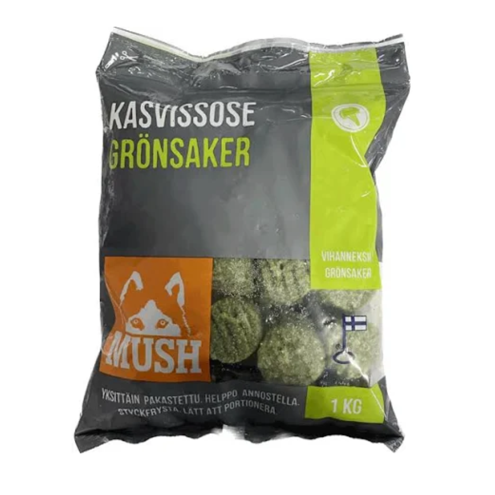 MUSH Basic Grøntsager - 1 kg