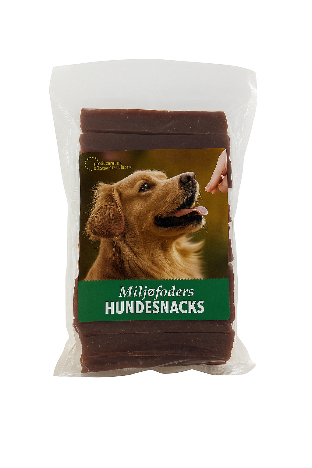 Miljøfoders hundesnacks Duck Jerky 1 kg