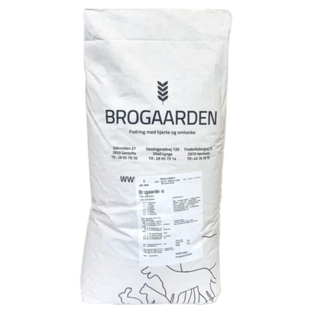 Brogaarden Marsvinepiller m C-vitamin 18 kg