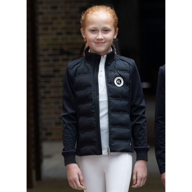 KIngsland SS26 JR Lucy ridejakke navy til børn