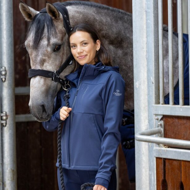 Catago SS26 vanetta Softshell jakke navy