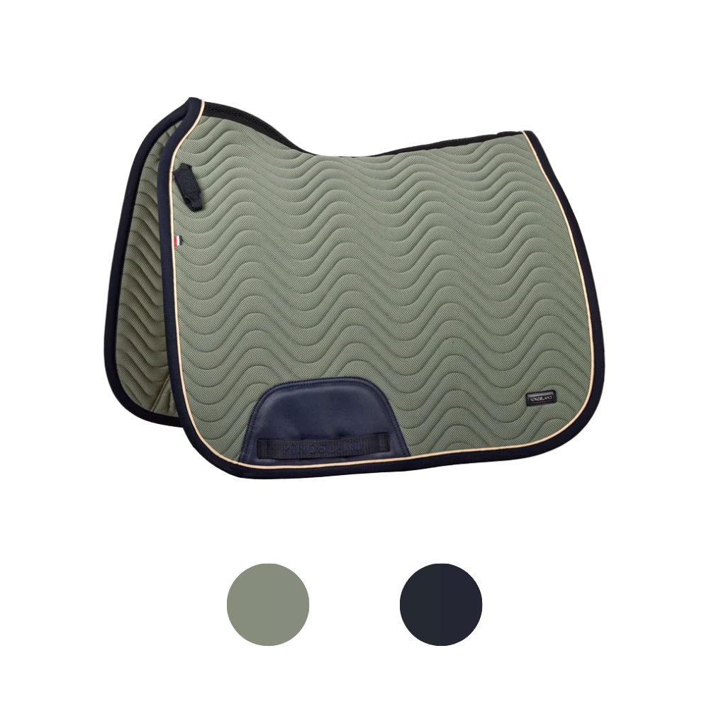 Kingsland SS26 Lucca Dressurunderlag - 16" Dressur, Grøn