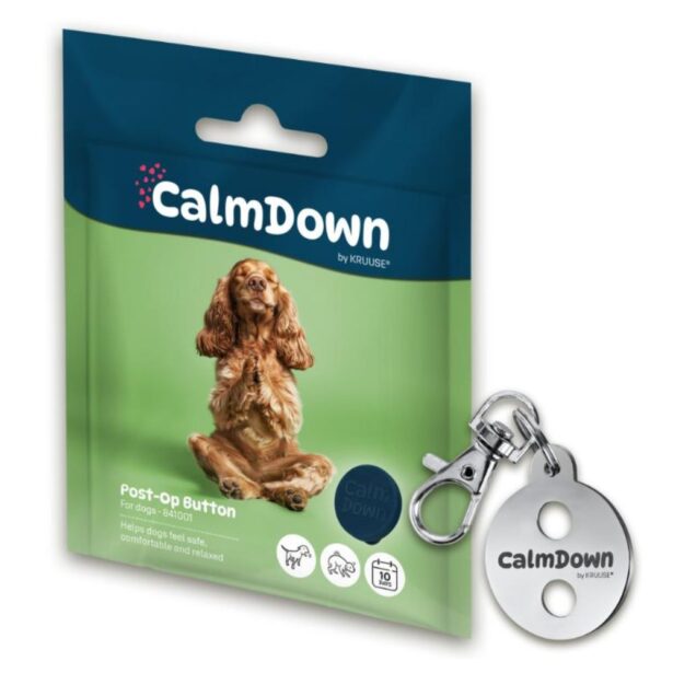 CalmDown dog tag