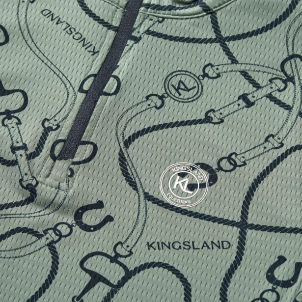 Kingsland SS26 Larissa trøje grøn