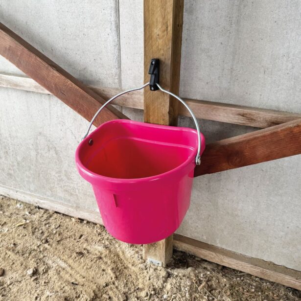 Spand 20 liter flad pink